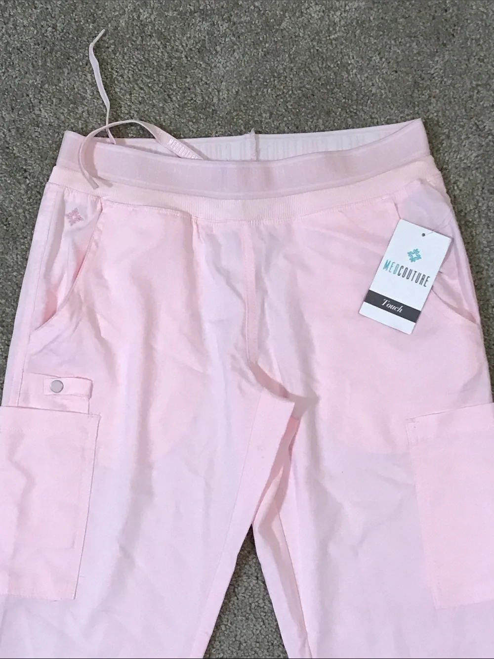 NWT MedCouture medical scrubs outfit - ice pink - small - Picture 7 of 10
